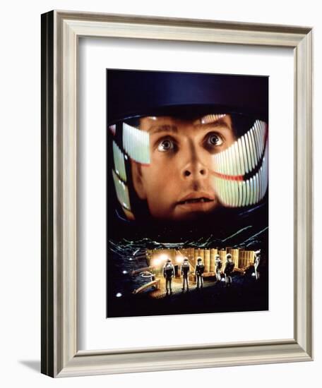 2001: a Space Odyssey, Keir Dullea, 1968-null-Framed Art Print