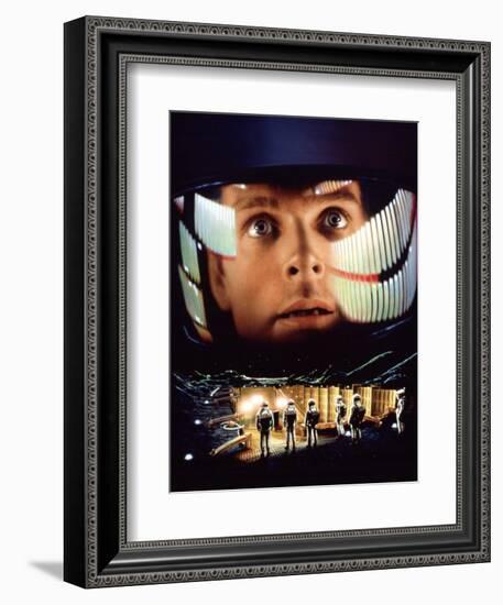 2001: a Space Odyssey, Keir Dullea, 1968-null-Framed Art Print