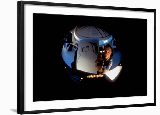 2001: A Space Odyssey, Keir Dullea as Seen Through Hal, 1968-null-Framed Photo