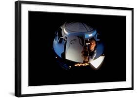 2001: A Space Odyssey, Keir Dullea as Seen Through Hal, 1968-null-Framed Photo