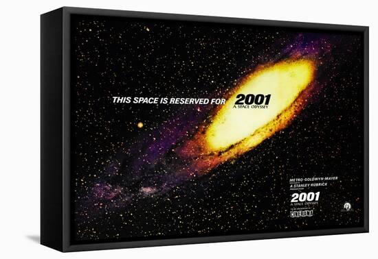 2001: a Space Odyssey, US Lobbycard, 1968-null-Framed Stretched Canvas