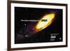 2001: a Space Odyssey, US Lobbycard, 1968-null-Framed Art Print