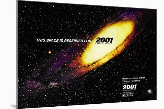 2001: a Space Odyssey, US Lobbycard, 1968-null-Mounted Art Print