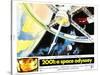 2001: A Space Odyssey, US lobbycard, Keir Dullea, 1968-null-Stretched Canvas