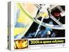 2001: A Space Odyssey, US lobbycard, Keir Dullea, 1968-null-Stretched Canvas