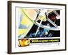 2001: A Space Odyssey, US lobbycard, Keir Dullea, 1968-null-Framed Art Print