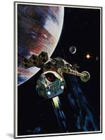 2001: A Space Odyssey, US poster, 1968-null-Mounted Poster