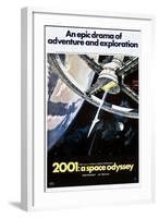 2001: A Space Odyssey, US poster, 1970-null-Framed Art Print