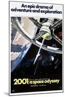 2001: A Space Odyssey, US poster, 1970-null-Mounted Art Print