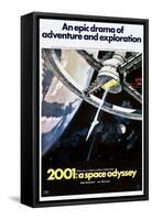 2001: A Space Odyssey, US poster, 1970-null-Framed Stretched Canvas