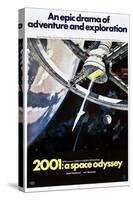 2001: A Space Odyssey, US poster, 1970-null-Stretched Canvas