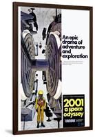 2001: A Space Odyssey, US poster, 1971-null-Framed Art Print