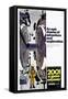 2001: A Space Odyssey, US poster, 1971-null-Framed Stretched Canvas