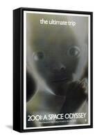 2001: A Space Odyssey, US poster, 1972-null-Framed Stretched Canvas
