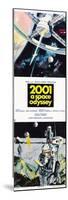 2001: A Space Odyssey, US poster, 1973-null-Mounted Art Print