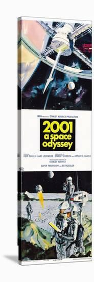 2001: A Space Odyssey, US poster, 1973-null-Stretched Canvas