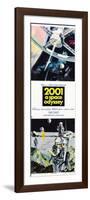 2001: A Space Odyssey, US poster, 1973-null-Framed Premium Giclee Print