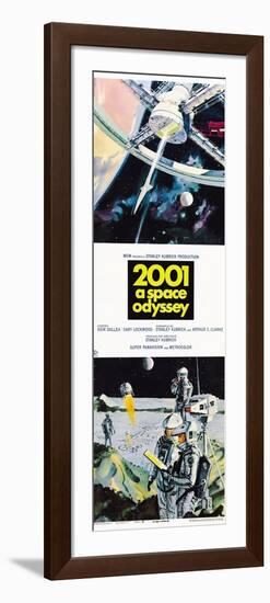 2001: A Space Odyssey, US poster, 1973-null-Framed Premium Giclee Print