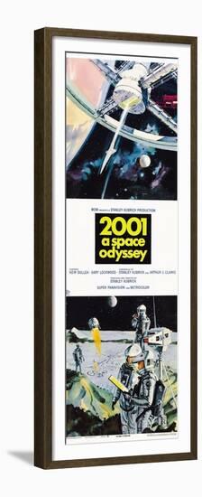 2001: A Space Odyssey, US poster, 1973-null-Framed Premium Giclee Print