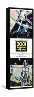 2001: A Space Odyssey, US poster, 1973-null-Framed Stretched Canvas