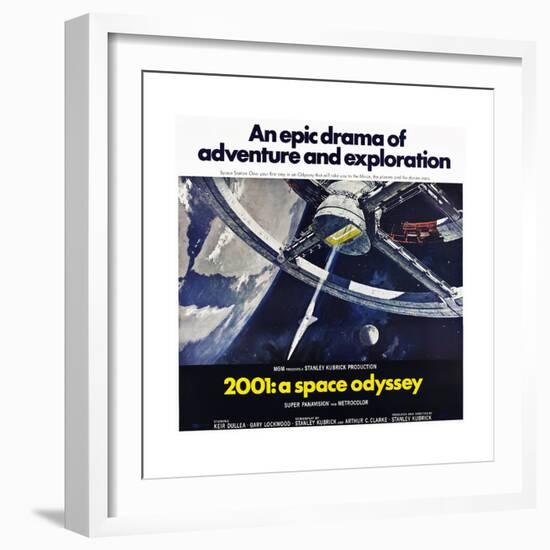 2001: A Space Odyssey-null-Framed Art Print