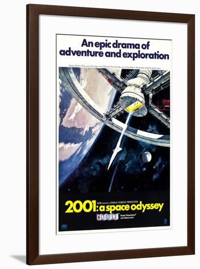 2001: A Space Odyssey-null-Framed Poster