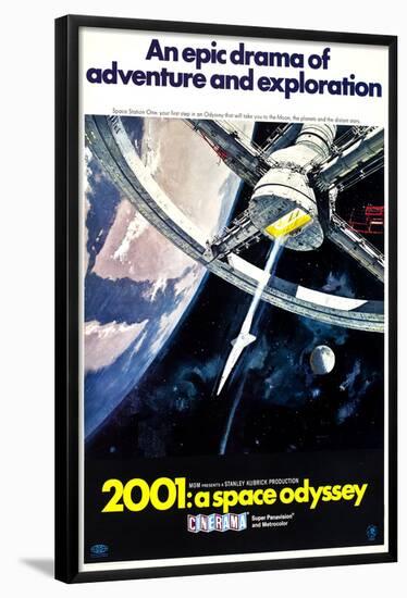 2001: A Space Odyssey-null-Framed Poster