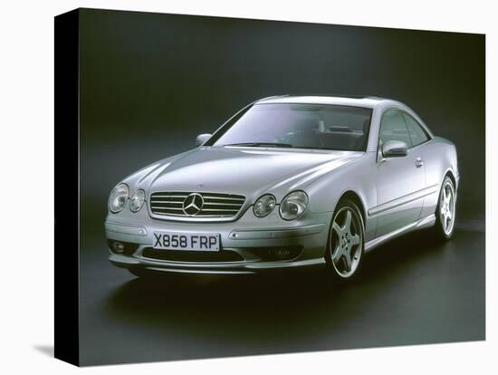 2001 Mercedes Benz CL 55 AMG V8-null-Stretched Canvas