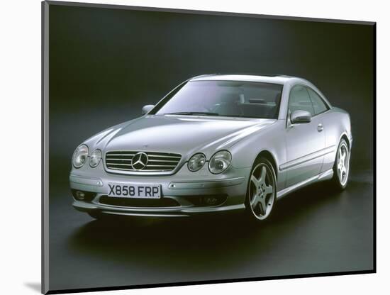 2001 Mercedes Benz CL 55 AMG V8-null-Mounted Photographic Print