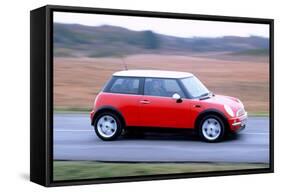 2001 Mini Cooper-null-Framed Stretched Canvas