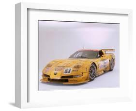 2002 Chevrolet Corvette Le Mans racing car-null-Framed Photographic Print