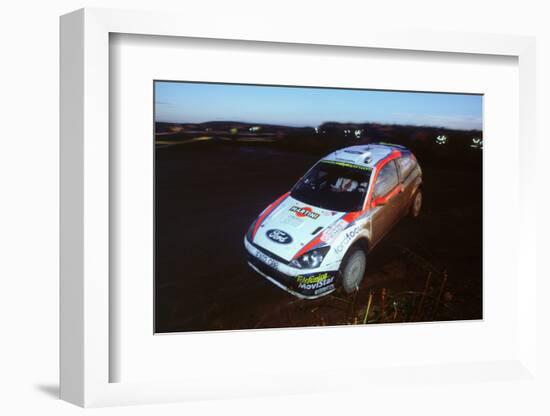 2002 Ford Focus RS WRC, Colin McRae.Network Q Rally-null-Framed Photographic Print