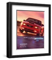 2002 Mustang-No Boundaries-null-Framed Art Print