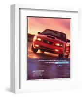 2002 Mustang-No Boundaries-null-Framed Art Print