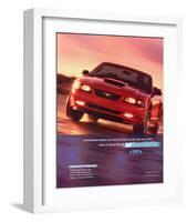 2002 Mustang-No Boundaries-null-Framed Art Print