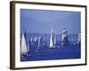 2002 Tall Ships Festival in Elliott Bay, Seattle, Washington, USA-William Sutton-Framed Photographic Print