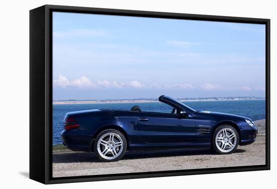 2003 Mercedes Benz SL55 AMG-null-Framed Stretched Canvas