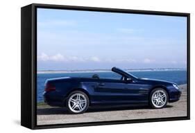 2003 Mercedes Benz SL55 AMG-null-Framed Stretched Canvas