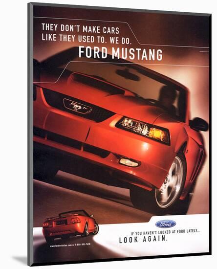 2003 Mustang-Like They Used To-null-Mounted Art Print