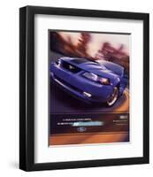 2003 Mustang- Muscle Car Lives-null-Framed Art Print