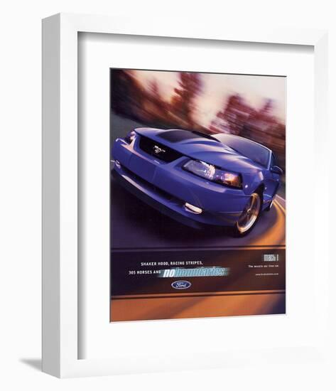 2003 Mustang- Muscle Car Lives-null-Framed Art Print