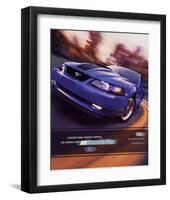 2003 Mustang- Muscle Car Lives-null-Framed Art Print