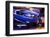 2003 Mustang-Stripe&305 Horses-null-Framed Art Print