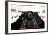 2004 B.A.R. Honda Formula 1 car cockpit-null-Framed Photographic Print