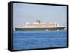 2004 Queen Mary II ocean liner-null-Framed Stretched Canvas