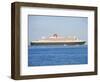 2004 Queen Mary II ocean liner-null-Framed Photographic Print