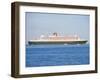 2004 Queen Mary II ocean liner-null-Framed Photographic Print