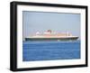 2004 Queen Mary II ocean liner-null-Framed Photographic Print