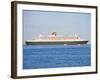 2004 Queen Mary II ocean liner-null-Framed Photographic Print