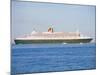 2004 Queen Mary II ocean liner-null-Mounted Photographic Print